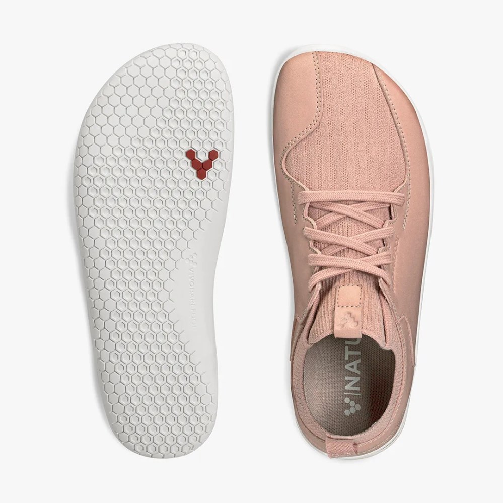 Vivobarefoot España - Vivobarefoot Primus Knit II Zapatillas Mujer Madrid -  Rosas